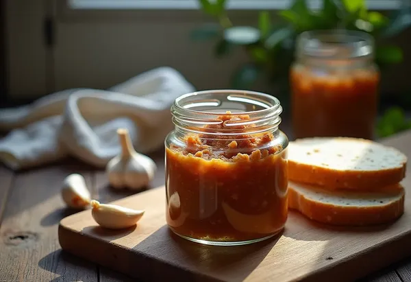 Conserve maison de pâté de porc traditionnel