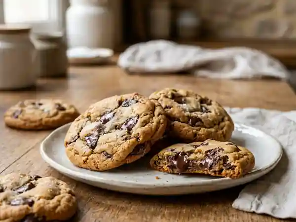 Cookies moelleux aux pépites de chocolat de Marie : la recette gourmande et facile - Photo de présentation