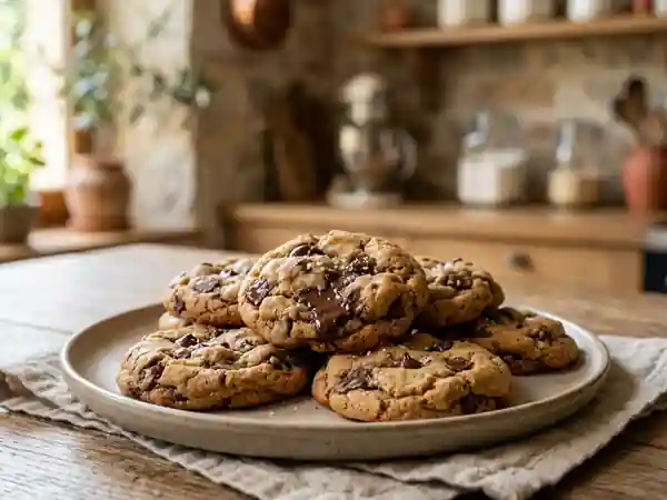 Cookies moelleux aux pépites de chocolat : la recette gourmande facile - Photo de présentation