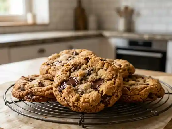 Cookies fondants aux pépites de chocolat - Photo de présentation