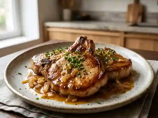 Côtes de porc laquées aigre-douce - Photo de présentation
