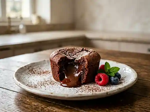 Coulant intense au chocolat noir - Photo de présentation