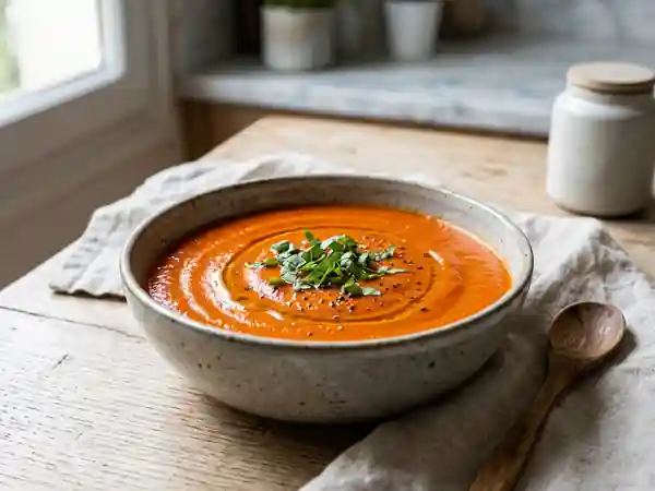 Coulis de poivrons rouges maison : sauce savoureuse et facile - Photo de présentation