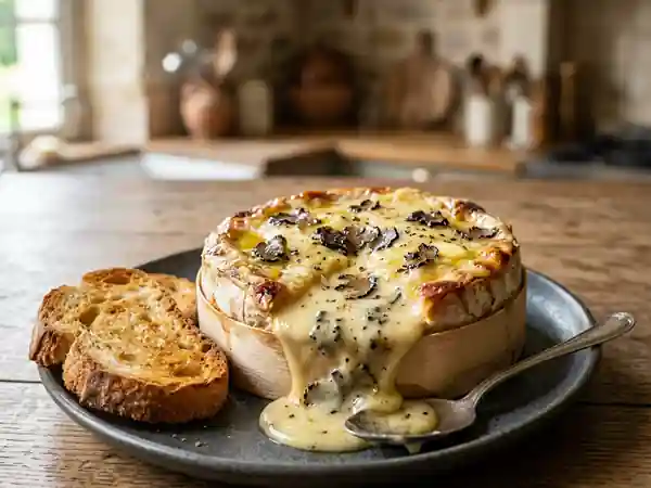 Coulommiers Truffé : Recette Gourmande au Fromage et Truffe - Photo de présentation