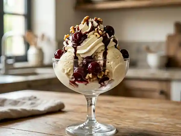 Coupe Corrézienne Craquante aux Noix et Chocolat - Photo de présentation