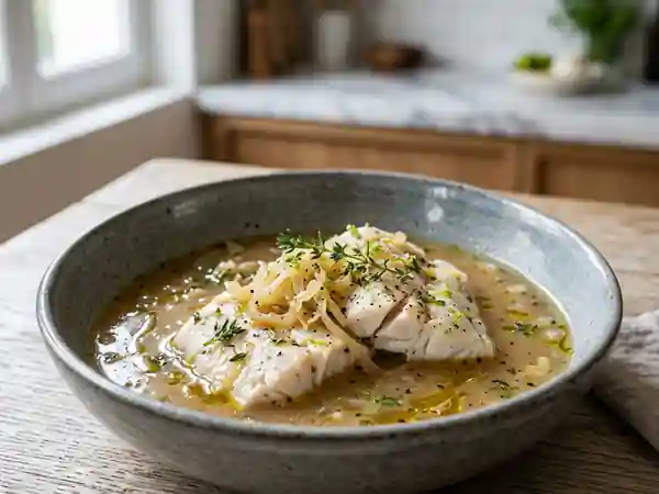 Court-bouillon de poisson créole savoureux - Photo de présentation