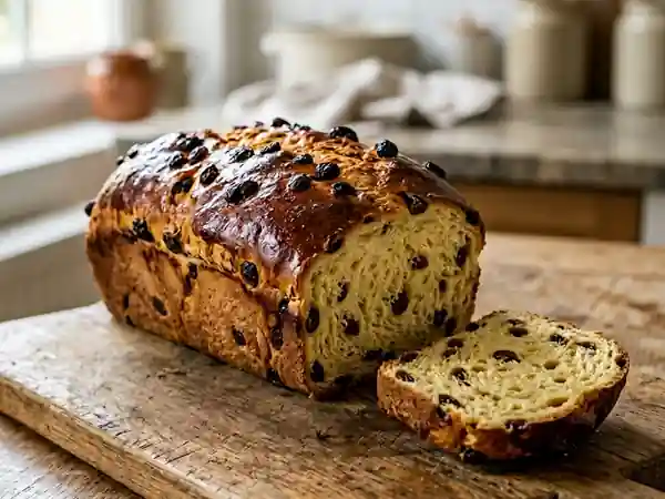Cramique aux raisins secs : brioche moelleuse et gourmande - Photo de présentation