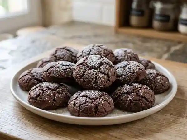 Craquelins au chocolat croquants et fondants - Photo de présentation