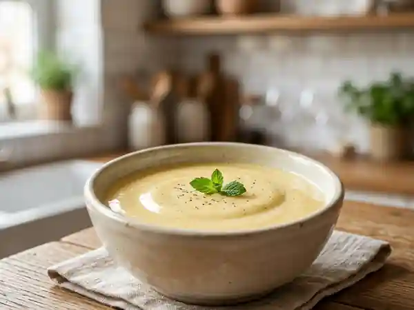Crème anglaise rapide au micro-ondes : recette facile et onctueuse - Photo de présentation