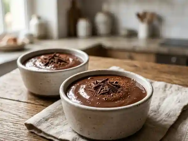 Crème au chocolat onctueuse et intense - Photo de présentation