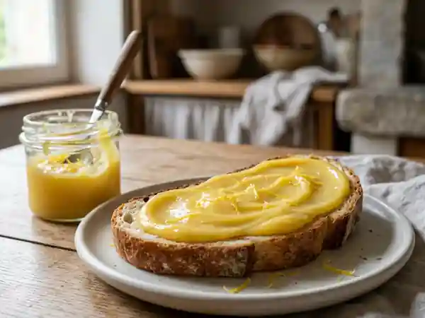 Lemon Curd fondant et intensément citronné - Photo de présentation