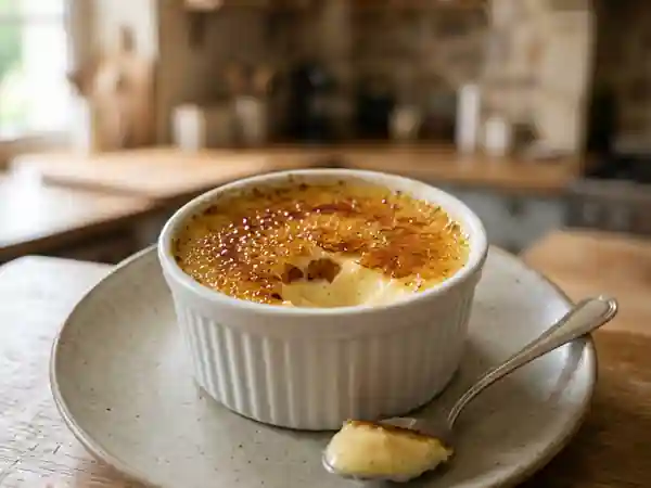 Crème brûlée vanille : l'onctuosité craquante - Photo de présentation