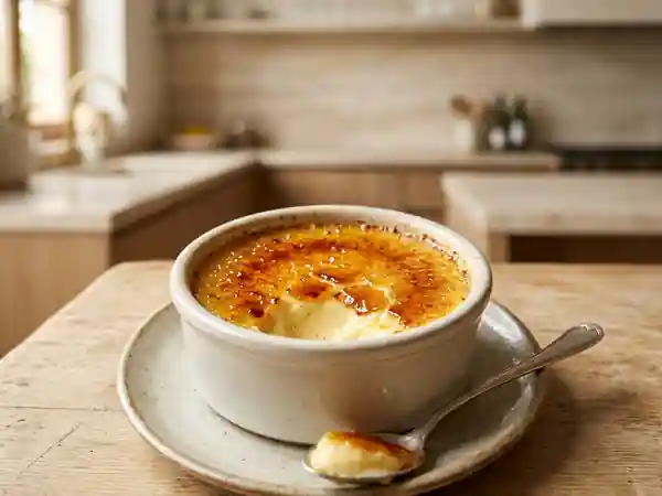 Crème Brûlée Vanille Fondante & Croquante - Photo de présentation