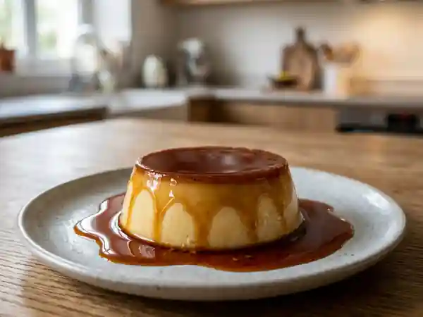 Crème caramel onctueuse à la ZEB : dessert classique et irrésistible - Photo de présentation
