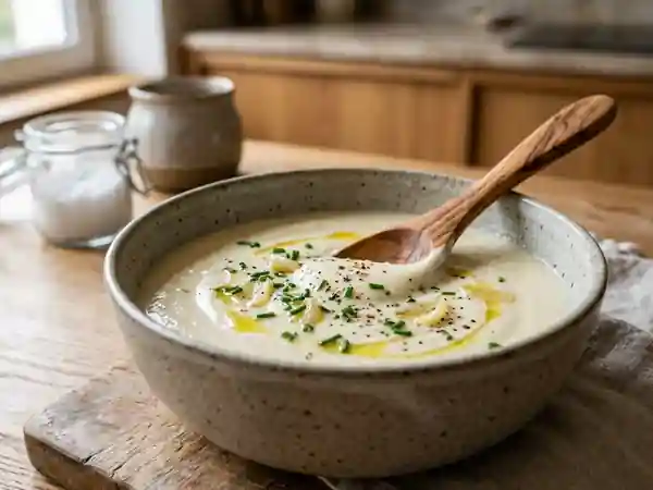 Crème d'ail onctueuse et facile à préparer - Photo de présentation