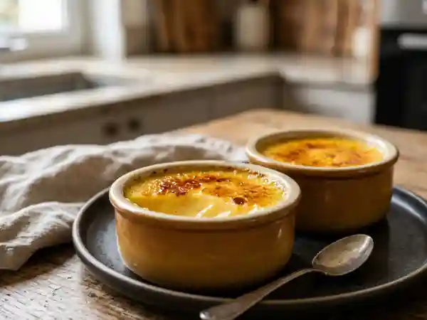 Leite Creme fondant au citron et vanille - Photo de présentation