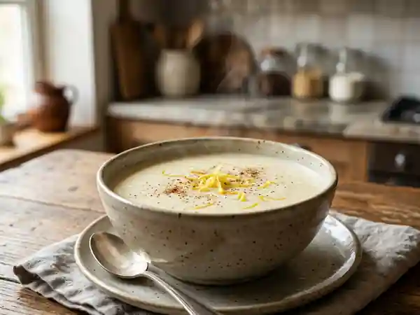 Crème d'Été Chaude et Onctueuse - Photo de présentation