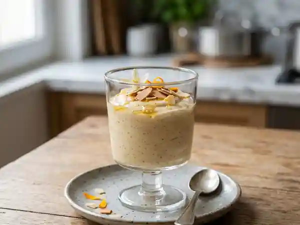 Crème Fondante Amande-Miel à l'Oranger - Photo de présentation