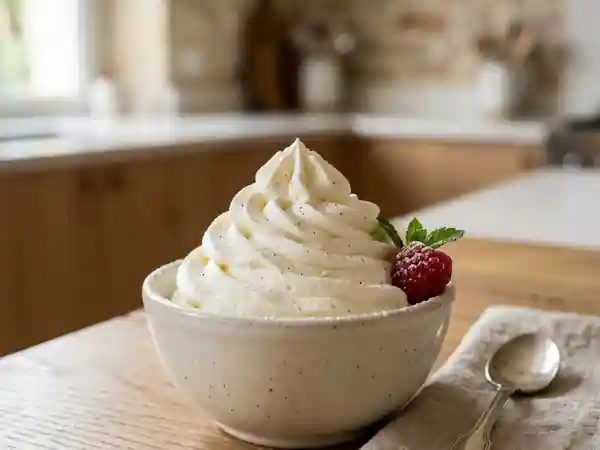 Crème Fouettée Chantilly Maison Salée ou Sucrée : Recette Facile et Rapide - Photo de présentation