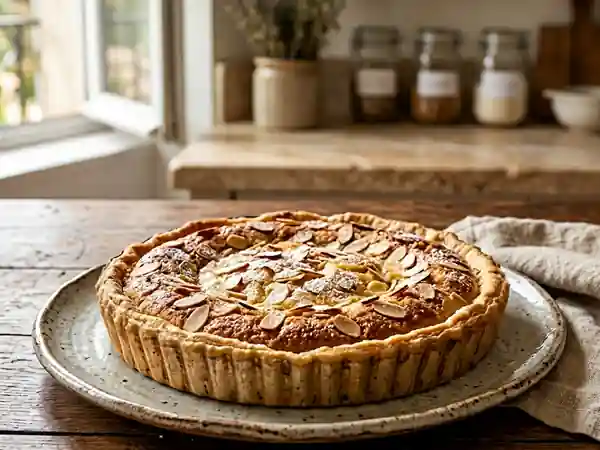 Crème frangipane onctueuse aux amandes - Photo de présentation