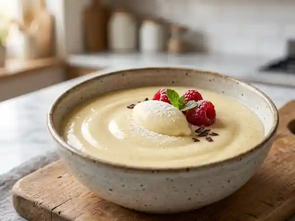 Crème onctueuse à la vanille intense - Photo de présentation