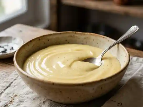 Crème pâtissière onctueuse à la vanille - Photo de présentation
