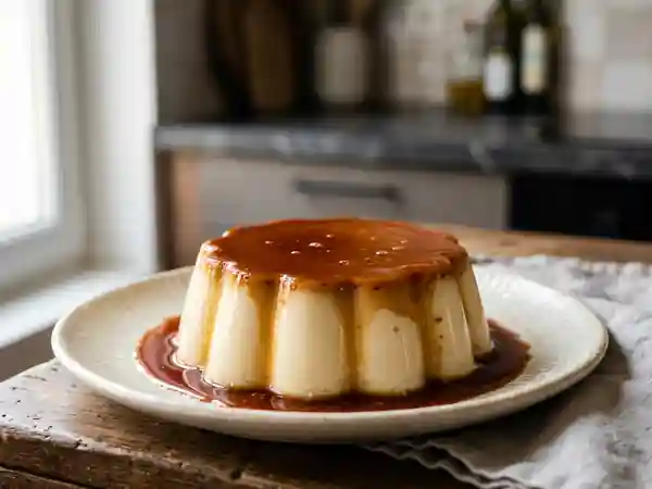 Crème renversée au caramel maison : dessert onctueux et gourmand - Photo de présentation