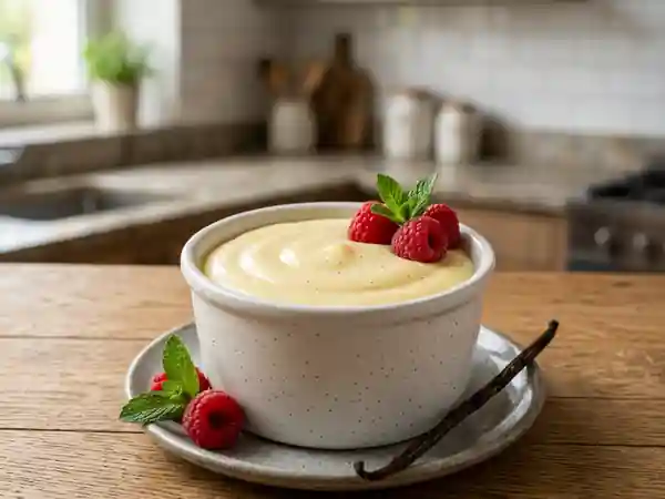 Crème Vanillée Onctueuse et Soyeuse - Photo de présentation