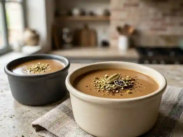Crèmes Soyeuses Café et Cardamome Verte - Photo de présentation