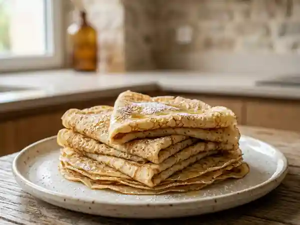 Crêpes bretonnes à la bière : la recette traditionnelle et savoureuse - Photo de présentation
