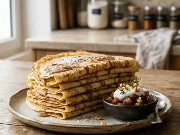 Crêpes Franc-Comtoises Fines et Fondantes - Photo de présentation