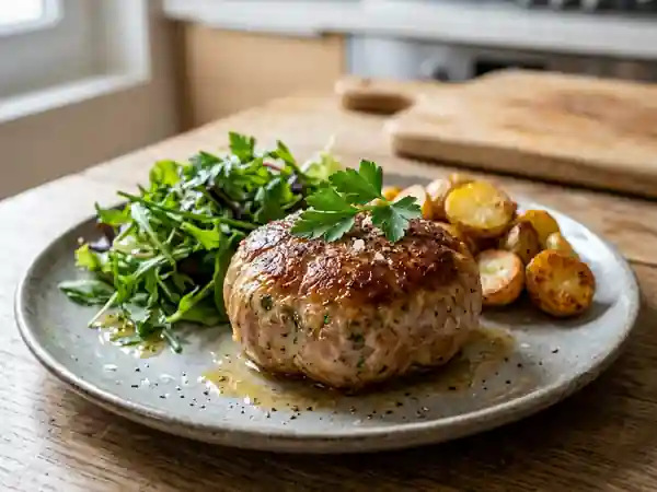 Crépinettes de porc dorées et fondantes - Photo de présentation