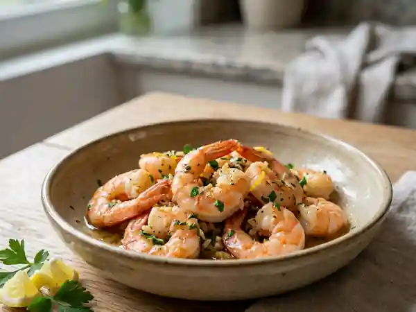 Crevettes Naturelles Saines et Savoureuses - Photo de présentation