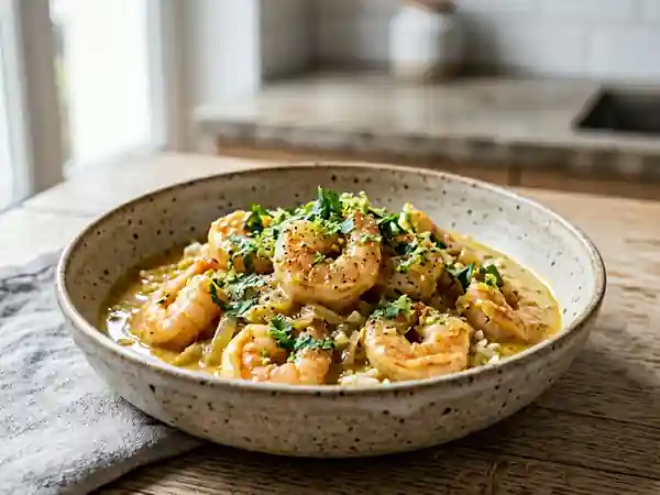 Crevettes au Curry et Coco Onctueuses - Photo de présentation