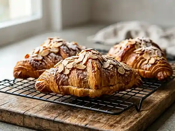 Croissants aux amandes maison : la recette gourmande et facile - Photo de présentation