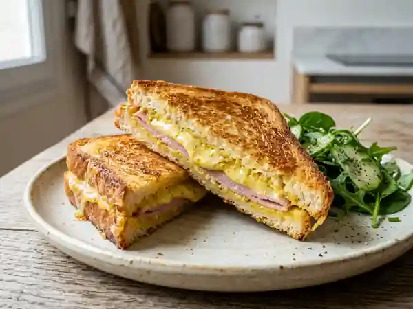Croque Curry Fondant et Croustillant - Photo de présentation