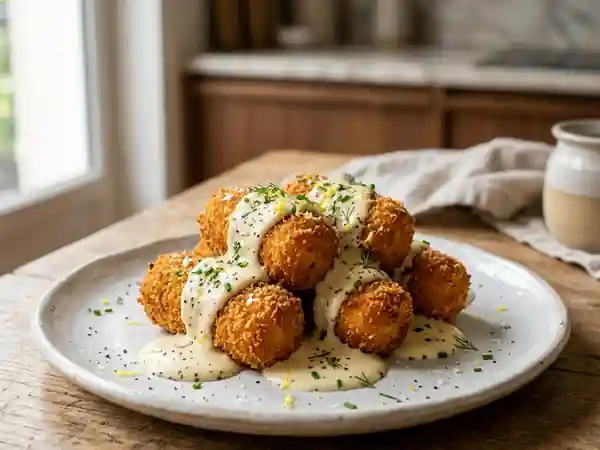 Croquettes de Fromage Blanc Crousti-Fondantes - Photo de présentation