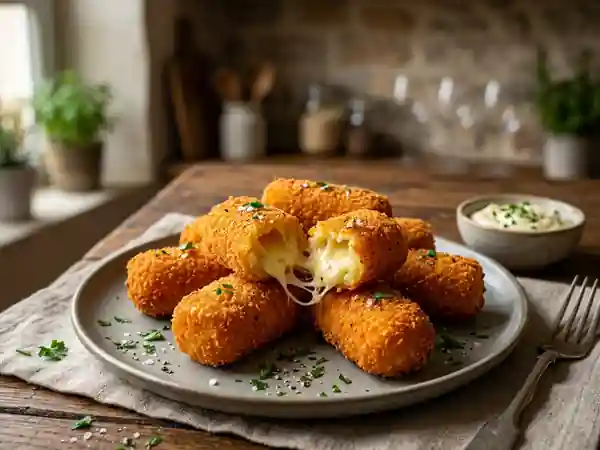 Croquettes Fromagères au Cœur Coulant - Photo de présentation