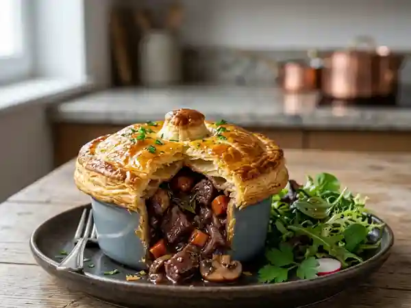Croustade de lièvre au vin rouge - Photo de présentation