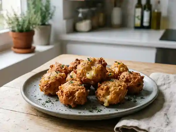 Croustillons au chèvre au cœur fondant - Photo de présentation