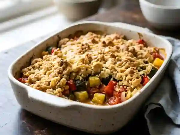 Crumble aux légumes du soleil - Photo de présentation