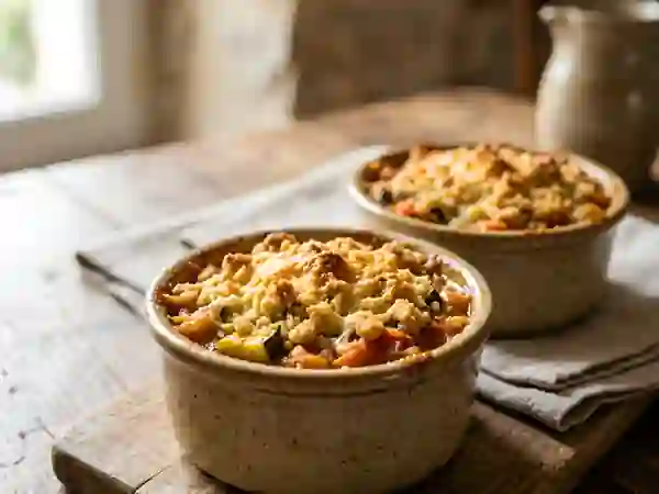 Crumble de légumes fondants et croustillants - Photo de présentation