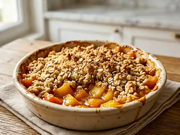Crumble estival aux fruits du jardin - Photo de présentation