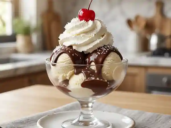 Dame Blanche Fondante au Chocolat Intense - Photo de présentation