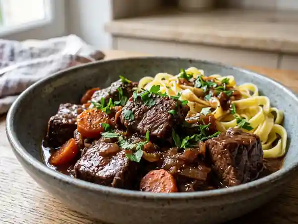 Bœuf en daube fondant et corsé - Photo de présentation