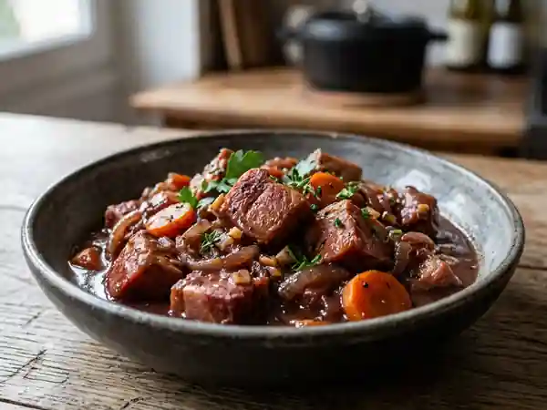 Daube de jambon fondante au cognac - Photo de présentation