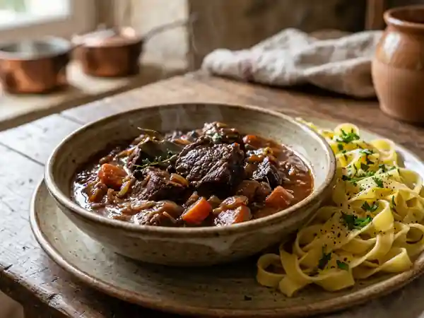 Daube d'Avignon fondante au vin rouge - Photo de présentation