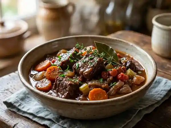 Daube Provençale Traditionnelle : Recette Authentique et Savoureuse - Photo de présentation