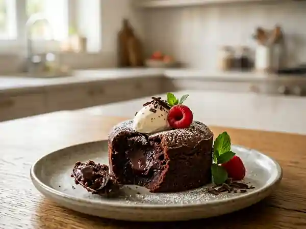 Délice Amadeus au Chocolat : Gâteau Fondant et Gourmand - Photo de présentation