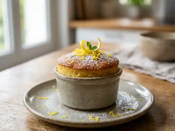 Délice Citron Surprise : Dessert Frais et Gourmand - Photo de présentation